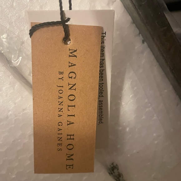 Magnolia home galvanize wall scone W/ glass vase -NWT - Picture 3 of 5